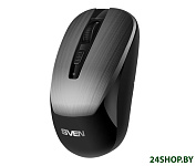 Картинка Мышь SVEN RX-380W (серый металлик)