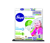Sleepy Natural Jumbo Pack Junior-24 Детские подгузники, 24 шт