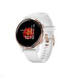 Картинка Умные часы Garmin Venu 2S (розовое золото/белый)