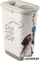 Контейнер для корма Rotho Cody Dog with Joy 25 л (белый)