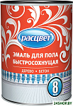 для пола быстросохнущая (серый, 0.9 кг)