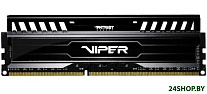 Картинка Оперативная память Patriot Viper 3 Black Mamba 8GB DDR3 PC3-12800 (PV38G160C0)