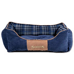 Картинка Лежанка для животных Scruffs Highland 932091 (синий)