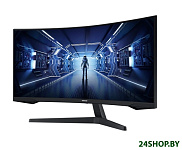 Картинка Монитор SAMSUNG C34G55TWWI (черный)