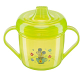 Картинка Поильник Happy Baby Training Cup 14001 (лайм)