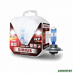 Картинка Галогенная лампа AVS Sirius Night Way H7 2шт