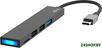 Картинка USB-хаб Ritmix CR-4314 Metal