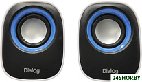Картинка Компьютерная акустика Dialog AC-06UP White-Black