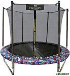 Картинка Батут Calviano Smile 252 см-8FT INSIDE с внутренней сеткой складной