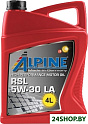 Моторное масло Alpine RSL 5W-30 LA 4л
