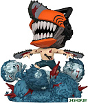 POP! Deluxe Chainsaw Man Chainsaw Man (1768) 83632