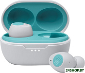 Картинка Наушники JBL Tune 115TWS (серый/бирюзовый)