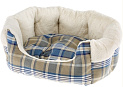 Лежанка для животных Ferplast Etoile 6 [83506025] (с мехом, синий)