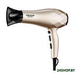 Картинка Фен Delta Lux DL-0941 (золотистый/черный)