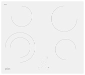 Картинка Варочная панель Krona Dolce 60 WH