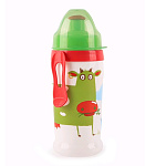 Картинка Поильник Happy Baby 14014 (360мл) (зеленый)