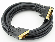 Картинка Кабель DVI DVI-D(m)/DVI-D(m) 1.8 м феррит.кольца (позолоченные контакты)