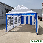 Party 3x6 м (белый/синий)