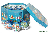 Картинка Набор ёлочных шаров Winter Glade папье-маше 7514G077 (14 шт)