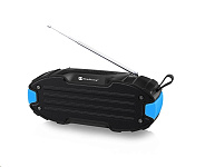 Картинка Беспроводная колонка NewRixing NR-907FM (черный/синий)