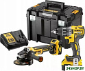DeWalt DCK2020P2T (шуруповерт, УШМ, кейс)