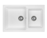 Картинка Кухонная мойка Gran-Stone GS-76K (белый 331)