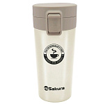 Картинка Термокружка Sakura TM-01-380WG (молочный)