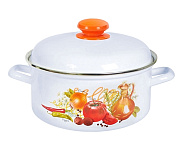 Картинка Кастрюля Лысьвенские эмали Итальянская кухня С-1510АП2/4