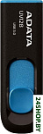 Картинка Флеш-память A-Data DashDrive UV128 Black/Blue 64GB (AUV128-64G-RBE)