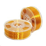 Картинка Пластик U3Print GF PETG 1.75 мм 1000 г (янтарный, полупрозрачный)