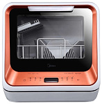 Картинка Посудомоечная машина Midea Mini MCFD42900OR