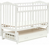 Картинка Детская кроватка Bambini 02 (белый)