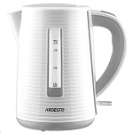 Картинка Электрочайник Ardesto EKL-F17WG (белый/серый)