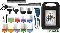 Картинка Машинка для стрижки WAHL Cordless ColorPro (белый, синий)
