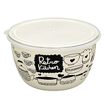 Картинка Миска с пластиковой крышкой METROT 337747