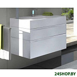 Картинка Акватон Ричмонд 80 Тумба белая [1.A152.3.01R.D01.0]