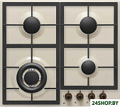 Картинка Встраиваемая газовая варочная панель (поверхность) Korting HG665CTRB