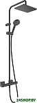 Vernis Shape Showerpipe 230 1jet 26286670 (черный матовый)
