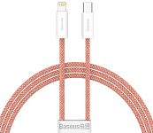 Картинка Кабель Baseus Lightning - USB Type-C CALD000107 (2 м, оранжевый)