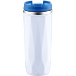 Картинка Термокружка Peterhof Vacuum Travel Mug (белый/синий) [PH-12424]