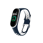Картинка Фитнес-браслет Smarterra FitMaster Ton (белый/синий)