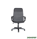 Картинка Кресло OFFICE-LAB КР58 (эко кожа черная/ткань серая)