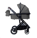 Картинка Коляска Bubago LIRA BD801 2 в 1 Dark Grey