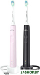 Картинка Комплект зубных щеток Philips Sonicare 3100 series HX3675/15