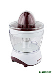 Картинка Соковыжималка SCARLETT SC-JE50C06 (белый/коричневый)