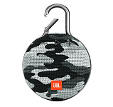 Картинка Беспроводная колонка JBL Clip 3 (черно-белый камуфляж)