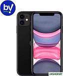 iPhone 11 128GB Воcстановленный by Breezy, грейд A (черный)