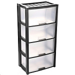 Картинка Комод Альтернатива Колорит М7925 (черный) (уценка арт. 1092404)