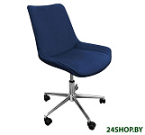 Картинка Офисный стул AksHome Lumier 79742 (сапфир/хром)