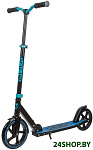 Картинка Самокат Novatrack Polis 230 Pro 230.POLIS.BL20 (черный/бирюзовый)